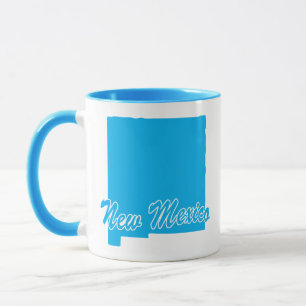 Caneca Mug De Forma Do Novo México