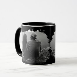 Caneca Mug de Foto Personalizado Ambos os Lados 2 Fotos M