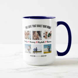 Caneca Mug de Fotografia da Família Personalizada 6
