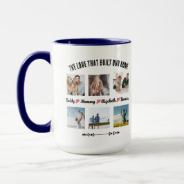 Caneca Mug de Fotografia da Família Personalizada 6