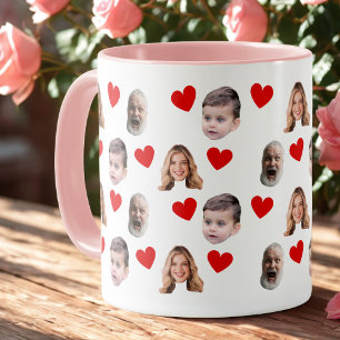 Caneca Mug de Fotografia de Rosto Personalizado   Mug de 