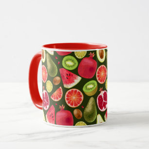 Caneca Mug de Fruta tropical
