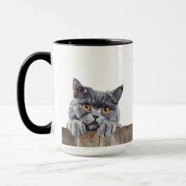 Caneca Mug de gato de Shorthair