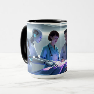 Caneca Mug de Inovação Médica: Futuro da Saúde e Tce