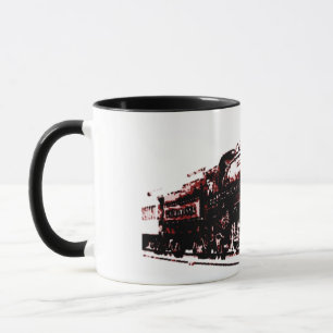 Caneca Mug de Locomotiva a Vapor