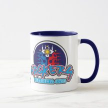 Mug de logotipo do Clube de Pickleball HACKERS