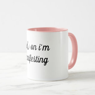 Caneca mug de manifesto