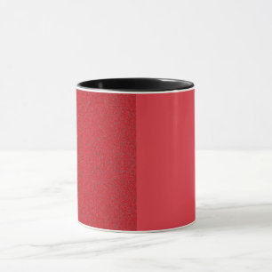 Caneca Mug De Meia Textura Vermelha De Tomato - Personali