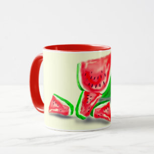 Caneca Mug de melancia - Divertido