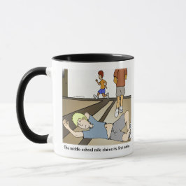 Caneca Mug de Milha da Escola Média