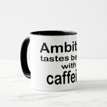 Mug De Motivação Da Manhã Para Cafeína