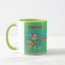 MUG DE NATAL PARA CRIANÇAS PERSONALIZADO