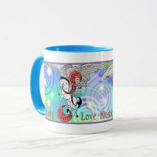 Caneca Mug de Natal Pegasus MinkMode