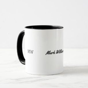 Caneca mug de nome masculino / ideia personalizada para h