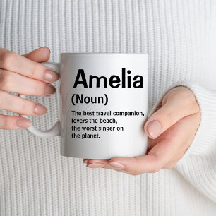 Caneca Mug de Nome Personalizado com Definição