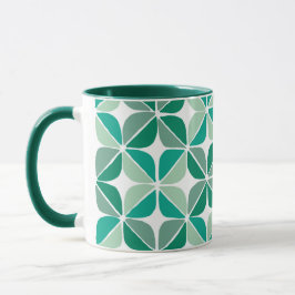 Caneca Mug de padrão verde