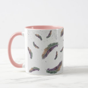 Caneca Mug de penas