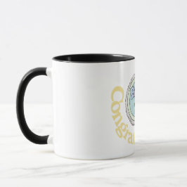 Caneca Mug de presente de chá de fraldas