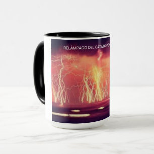Caneca Mug de Relámpago del Catatumbo- Venezuela.