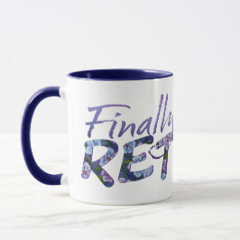 Caneca Mug De Retirada De Phlox Roxo