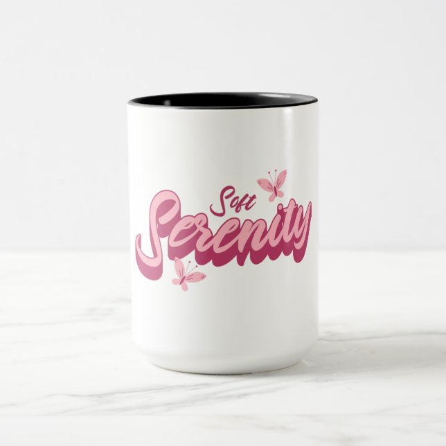 Caneca Mug de serenidade suave (Centro)