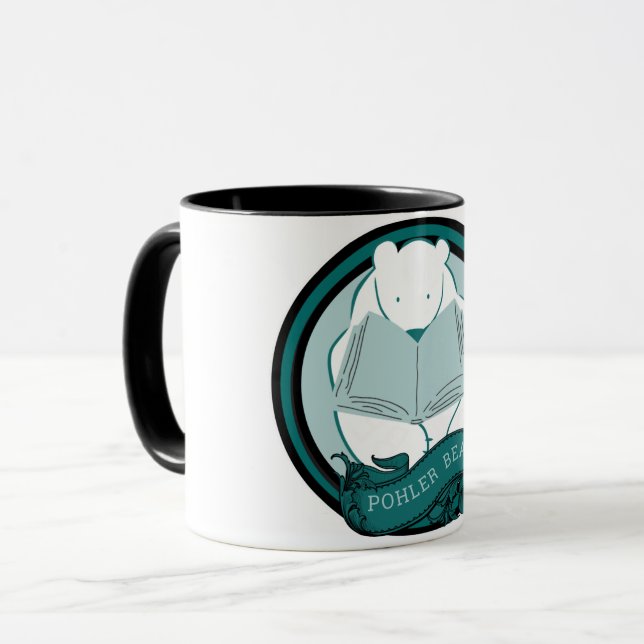 Caneca Mug de Urso Pohler (Frente Esquerda)