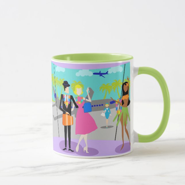 Caneca Mug de Vacinação Tropical Retroativa (Direita)