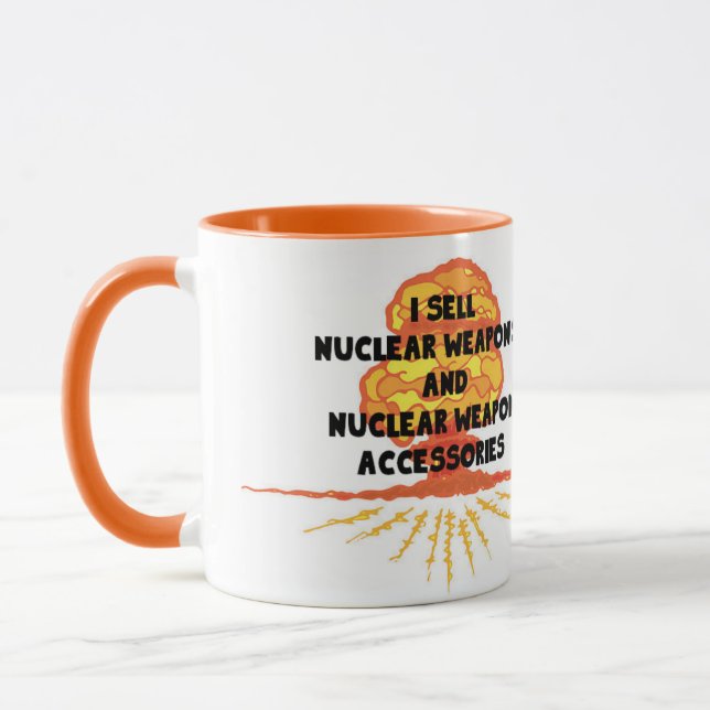 Caneca Mug de vendas nucleares (Esquerda)