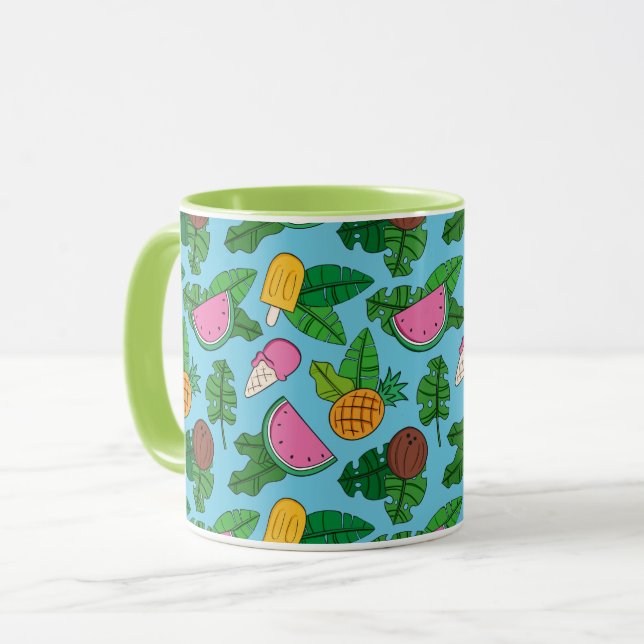 Caneca Mug de Verão (Frente Esquerda)
