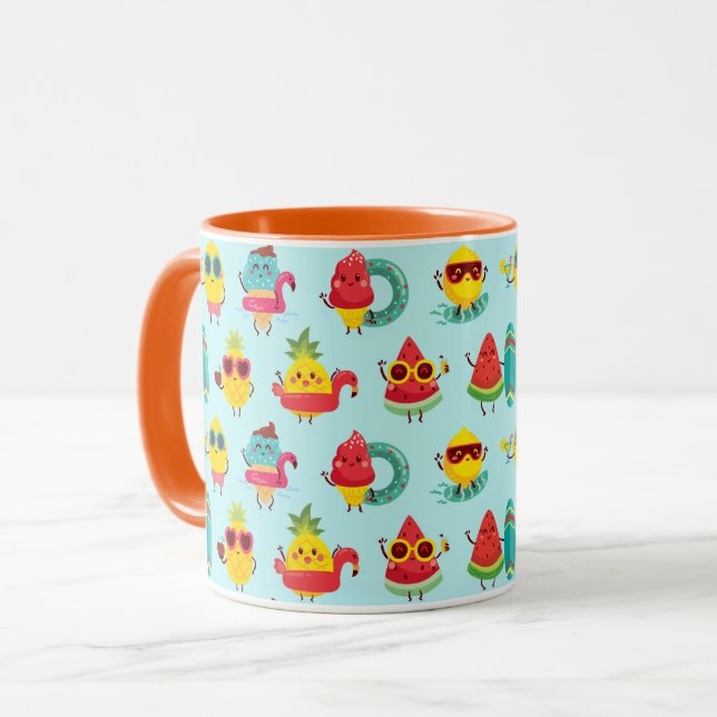 Caneca Mug de Verão (Frente Esquerda)