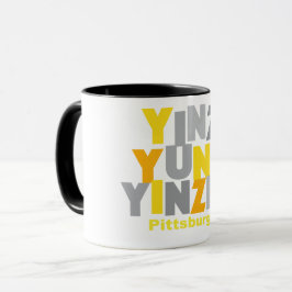 CANECA MUG DE YINZER PITTSBURGH