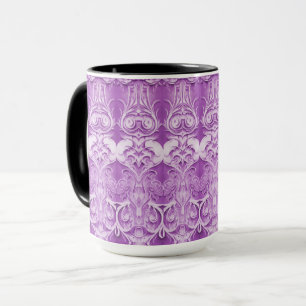 Caneca Mug Decorativo Roxo