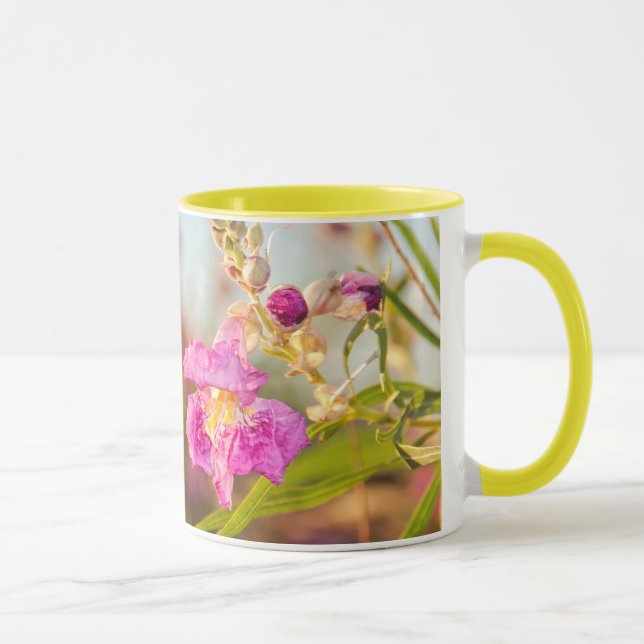 Caneca Mug: Deserto Flor Selvagem #6 (Ringer) (Direita)