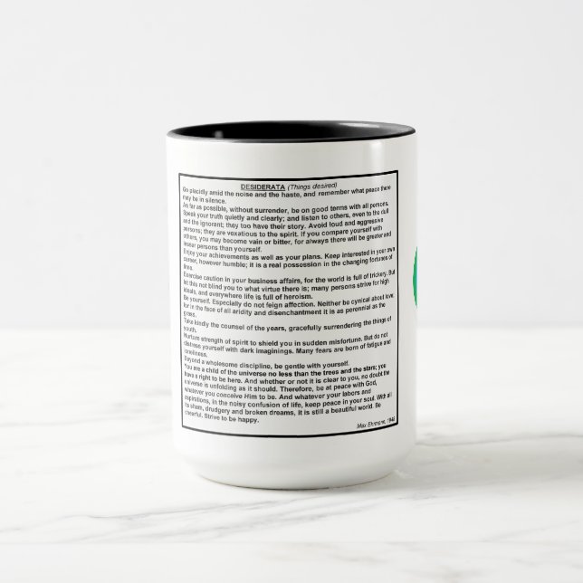 Caneca Mug DESIDERATA (Centro)
