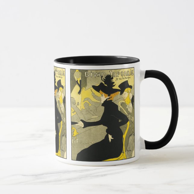 Caneca Mug: Divan Japonal by Toulouse-Lautrec (Direita)