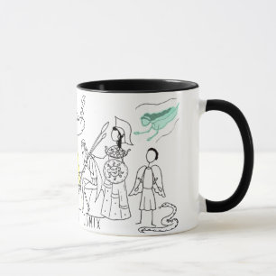 Caneca Mug do logotipo grego Myth Comix