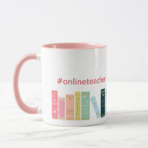 Mug do professor online.