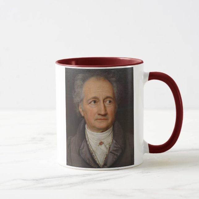 Caneca Mug* do retrato de Goethe (Direita)