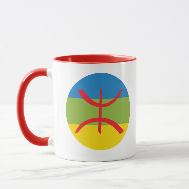Caneca Mug drapeau Amazigh (Esquerda)