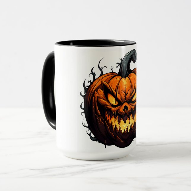 Caneca Mug Enchantments and Pumpkin Flavors (Frente Esquerda)