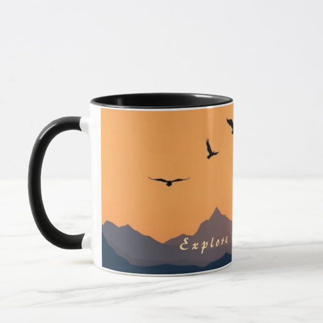 Caneca Mug “Explore Without Limits” (Esquerda)