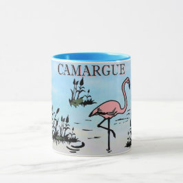 Caneca mug flamant camargue