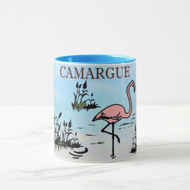 Caneca mug flamant camargue (Centro)
