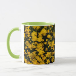 Caneca Mug Flor Amarelo