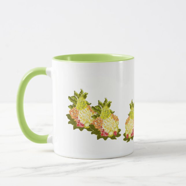 Caneca Mug: Frutas tropicais (Esquerda)