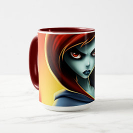 Caneca Mug Girl with a rose