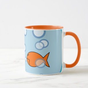 Caneca Mug Goldfish Personalizado