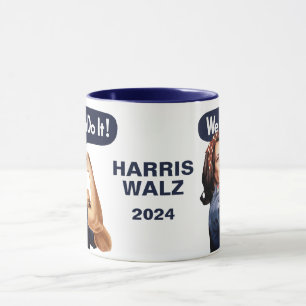 Caneca MUG - HARRIS WALZ 2024 - Nós Podemos Fazer Isso
