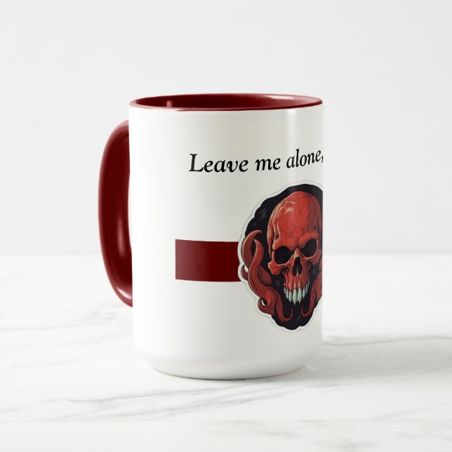 Caneca Mug Heavy Metal (Frente Esquerda)