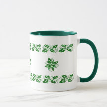 Mug - Holly de Natal